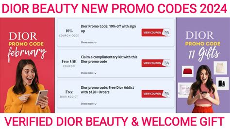 dior beauty discount code|dior promo code 2024.